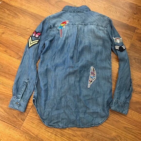 Rails denim chambray button up - Picture 7 of 11